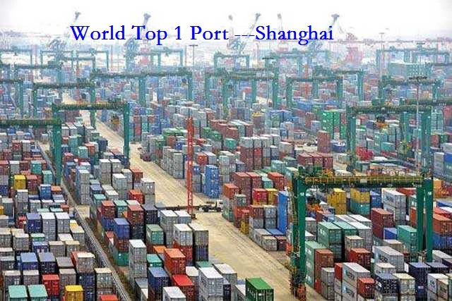 2017 World Top1 Container Ports-shanghai port